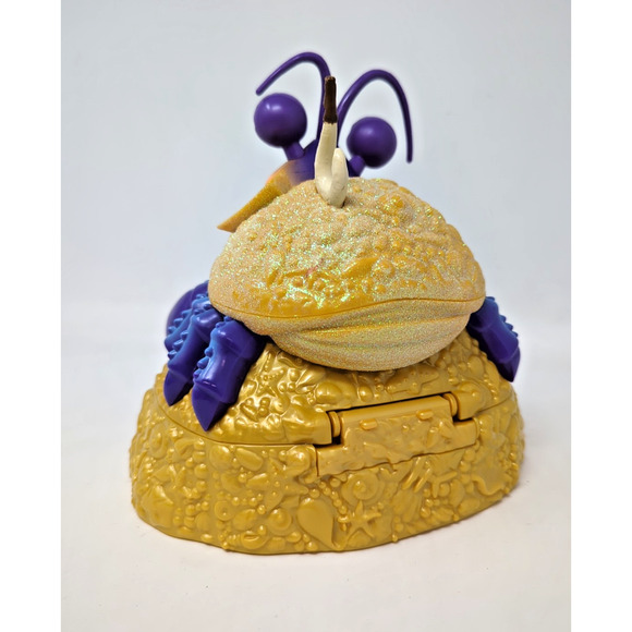 Disney Moana Tamatoa Jewelry Box & Ring Crab Singing Shiny Glittery Tested Works - Picture 2 of 5